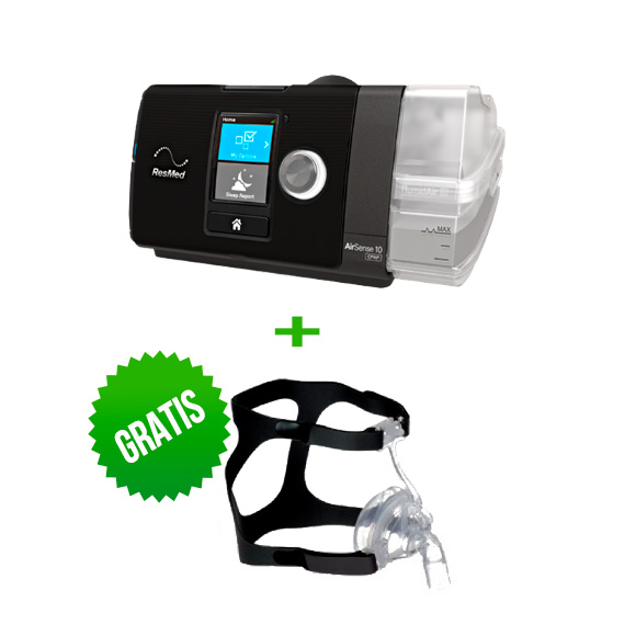 CPAP Airsense S10 Resmed Concentradores de oxígeno
