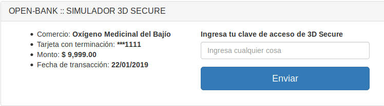 Aviso Importante 3D-Secure