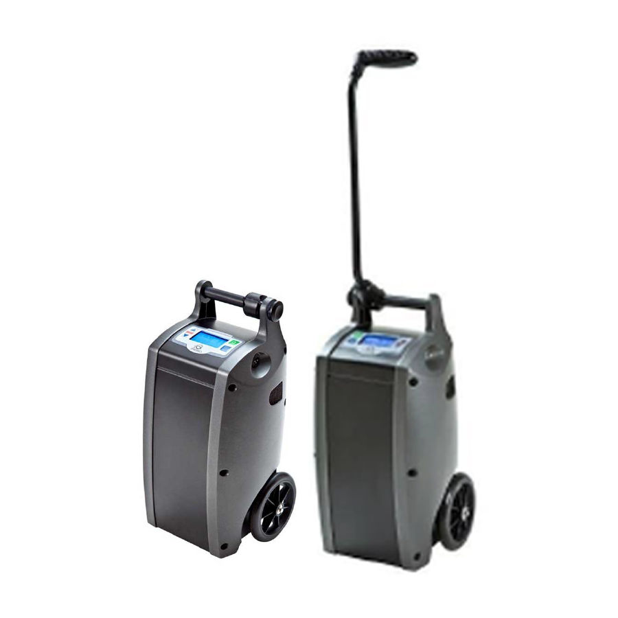 Concentrador Portatil Oxlife Independence Seminuevo, Bateria de 8 Celdas con Accesorios