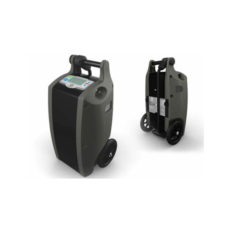 Concentrador Portatil Oxlife Independence Seminuevo, Bateria de 8 Celdas con Accesorios